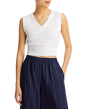 Vince Cropped Sweater Vest