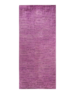 Bloomingdale's Vibrance M1830 Runner Area Rug, 6'3 X 14'3 In Purple