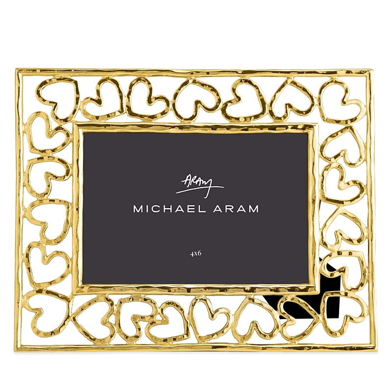 Michael Aram Heart Photo Frame, 4" X 6" In Gold