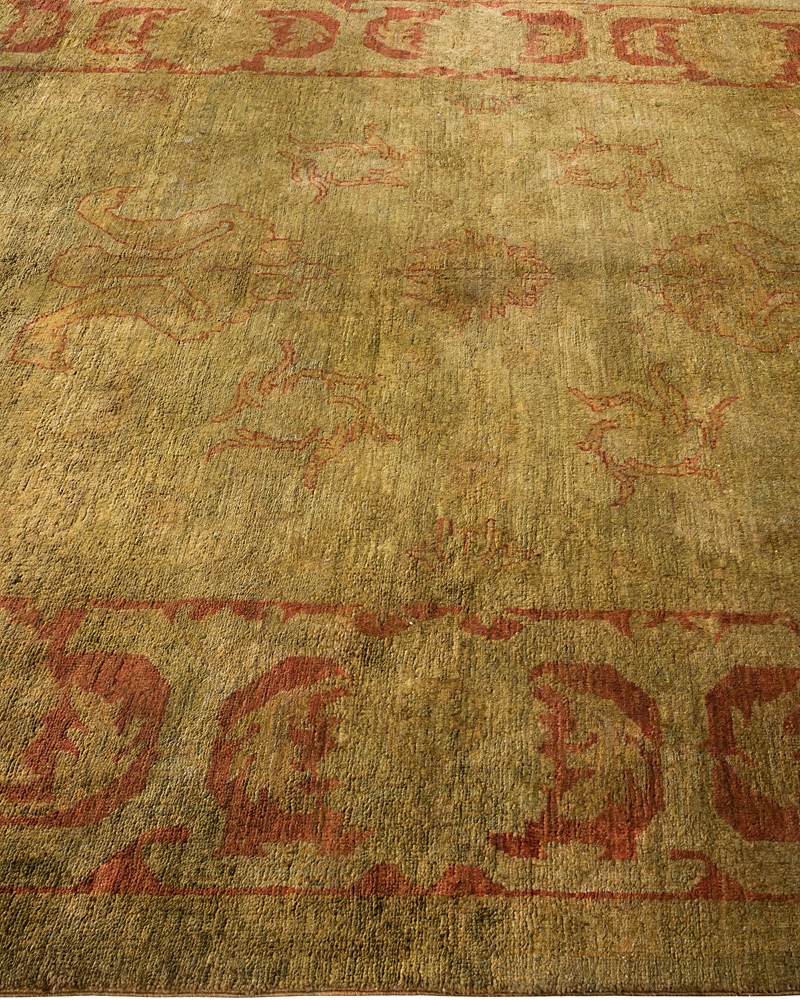 Bloomingdale's Vibrance M1721 Area Rug, 6'1 X 8'2 In Green