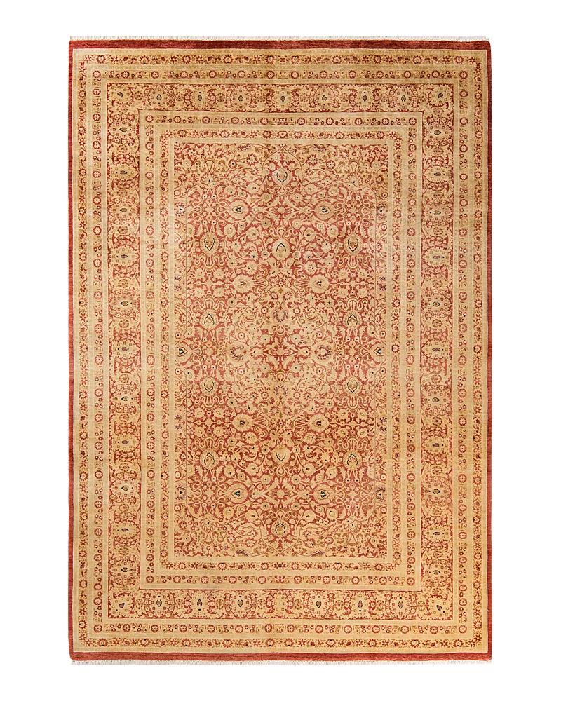 Adorn Handwoven Rugs Mogul M1210 6'3" x 9'2" Area Rug - Orange