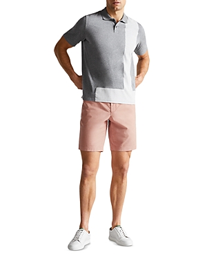 Ted Baker Ashfrd Chino Shorts In Mid Pink