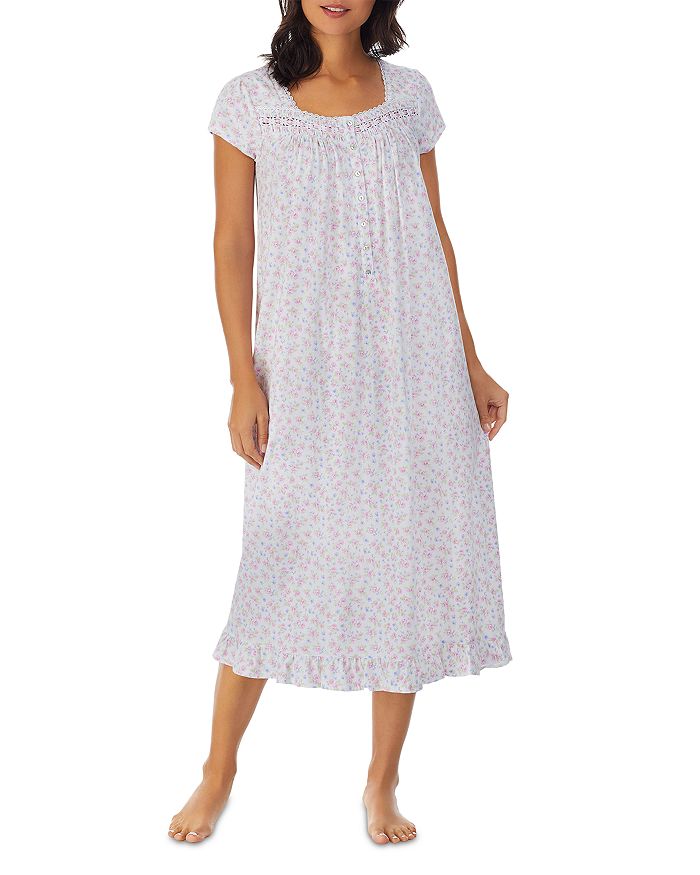 Eileen West Long Floral Nightgown Bloomingdale's