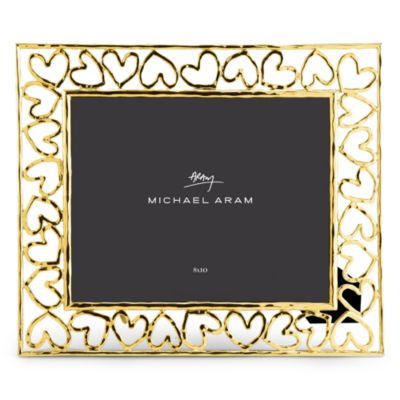 Gold Heart Frame, 8" x 10" 