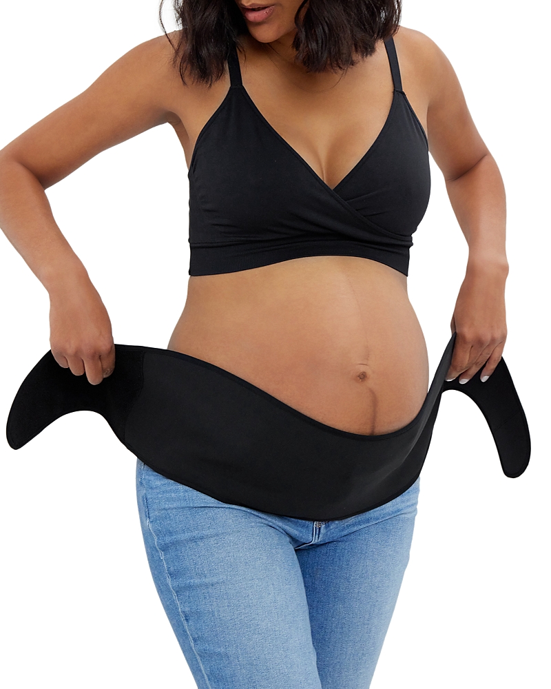 Ingrid & Isabel Maternity Belly Support Belt In Black