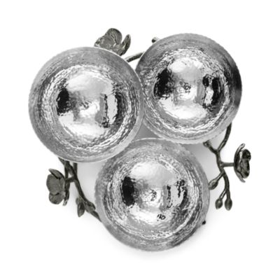 Black Orchid Triple Nut Dish