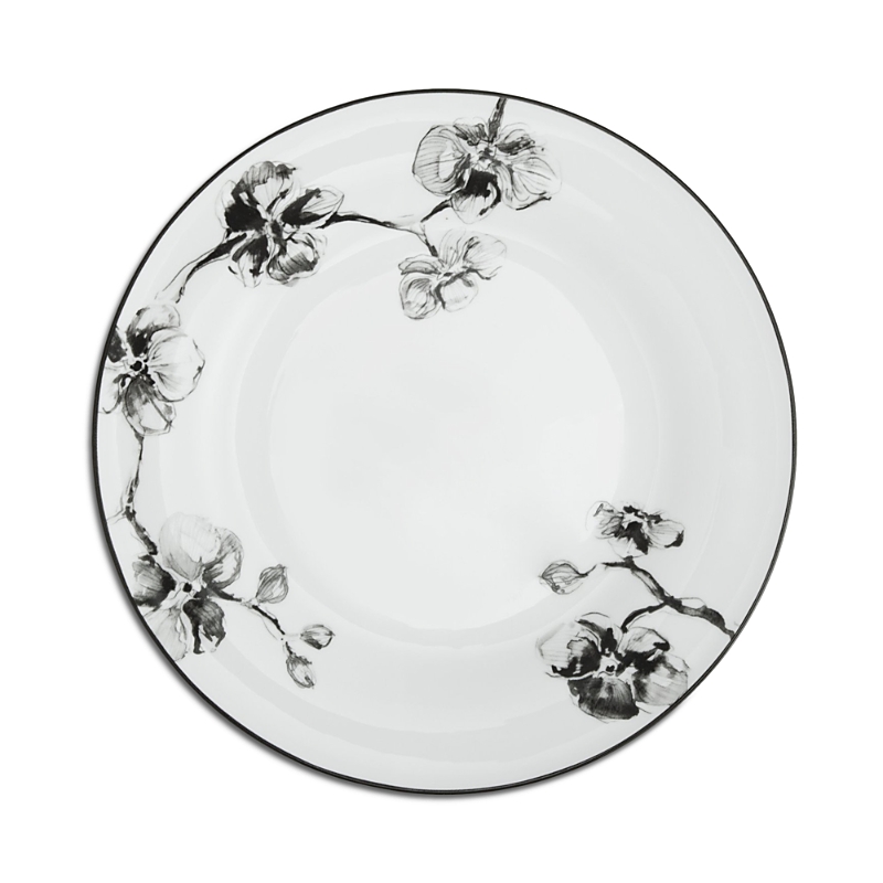 Michael Aram Black Orchid Dinner Plate In White