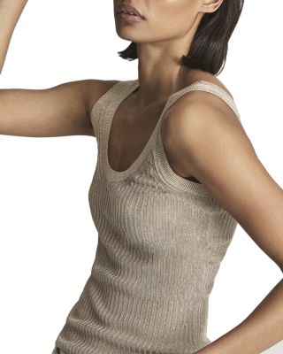 Imogen Metallic Sleeveless Top