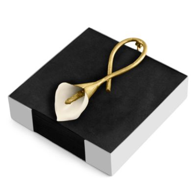 Calla Lily Cocktail Napkin Holder