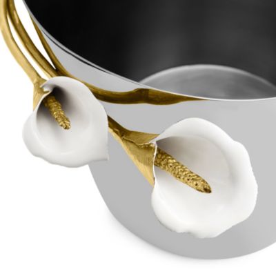 Calla Lily Wastebasket