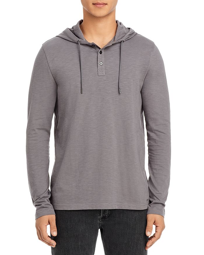 Hooded henley hotsell