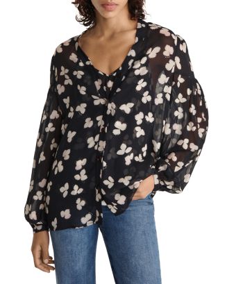 The Kooples Naive Flowers Shirt | Bloomingdale's
