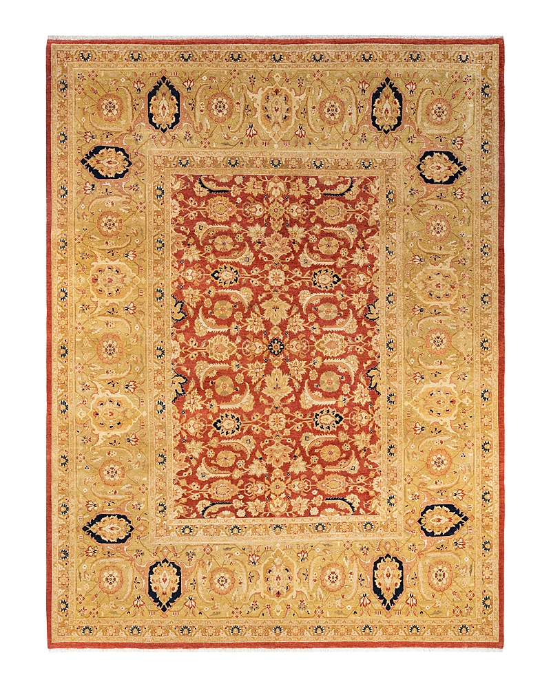 Adorn Handwoven Rugs Mogul M1440 8'4" x 10'10" Area Rug - Orange