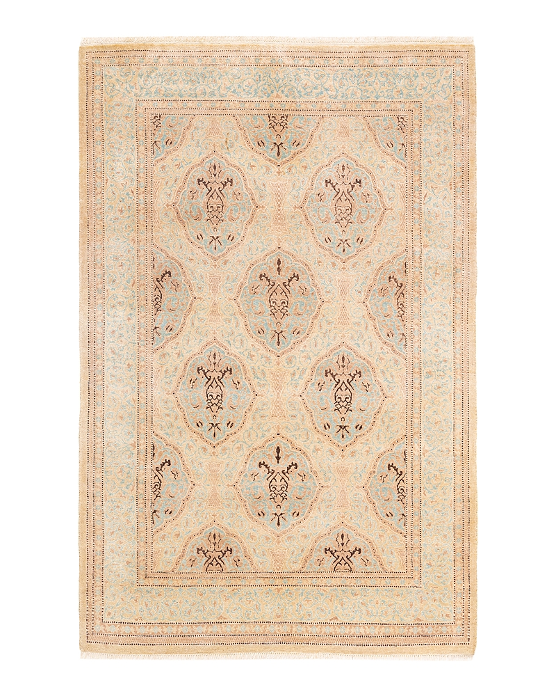 Adorn Handwoven Rugs Mogul M1622 4'1" x 6'3" Area Rug - Ivory