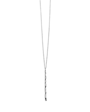 Shop Ippolita Sterling Silver Classico Long Squiggle Stick Pendant Necklace, 16-18