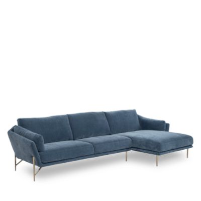 Vittorio 2-Piece Fabric Sectional