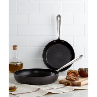 All-Clad - HA1 Hard Anodized Nonstick 8" and 10" Fry Pan Set