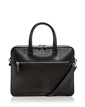 Ferragamo Men's Gancini Leather Briefcase