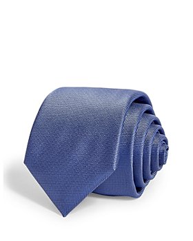 BOSS - Micro Check Silk Classic Tie