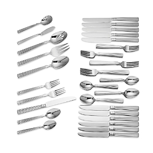Reed & Barton Crescendo Ii Stainless Steel 65 Piece Flatware Set, Service for 12