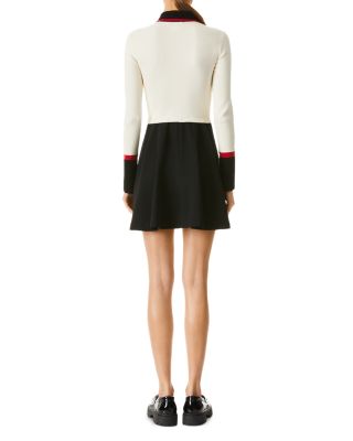 Alice and Olivia Trevor Mixed Media Dress | Bloomingdale's