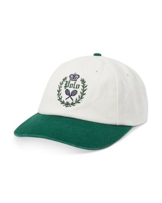 Polo Ralph Lauren Tennis Crest Twill Ball Cap Bloomingdale s