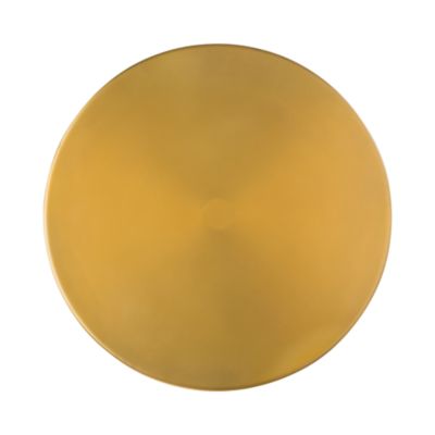  Blaze Glass/Brass Side Table