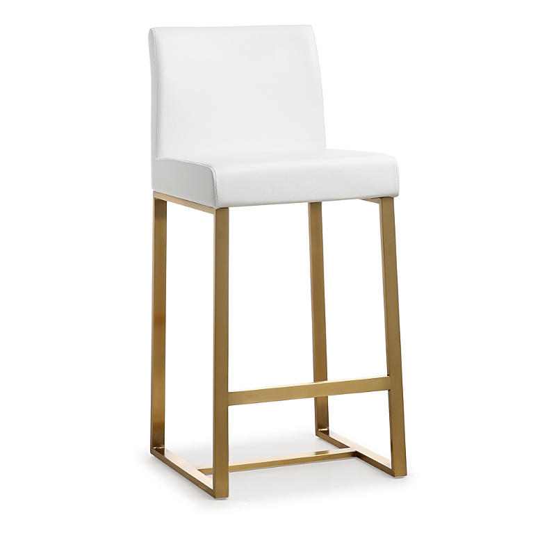 Tov Furniture Denmark Stainless Steel Barstool, Set of 2