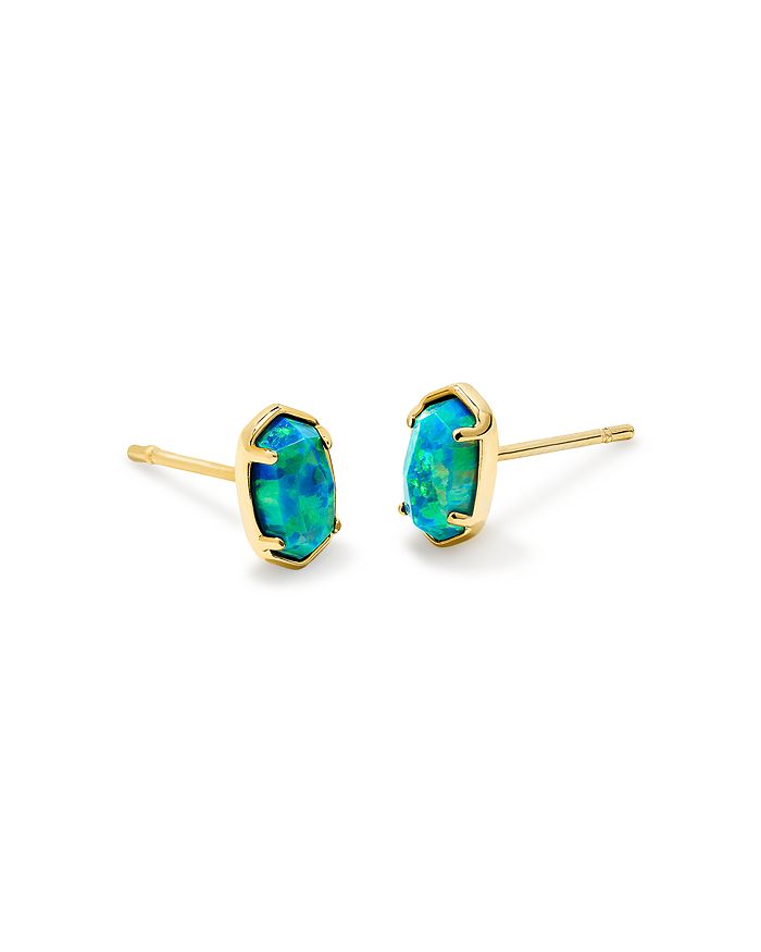 Kendra Scott Emilie Blue Magnesite Stud Earrings Bloomingdale's