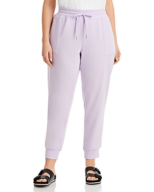 Marc New York French Terry Jogger Pants In Wisteria