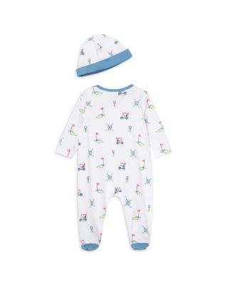 Boys' Cotton Golf Footie & Hat Set - Baby