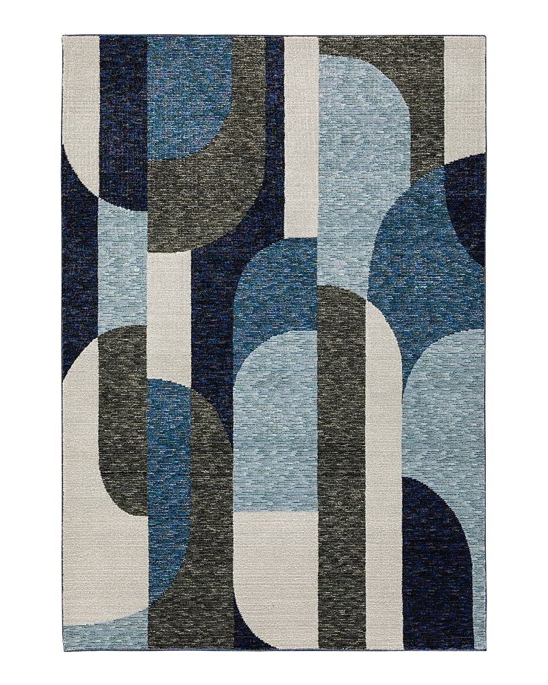 Oriental Weavers Strada Str03 Area Rug, 6'7 X 9'6 In Blue