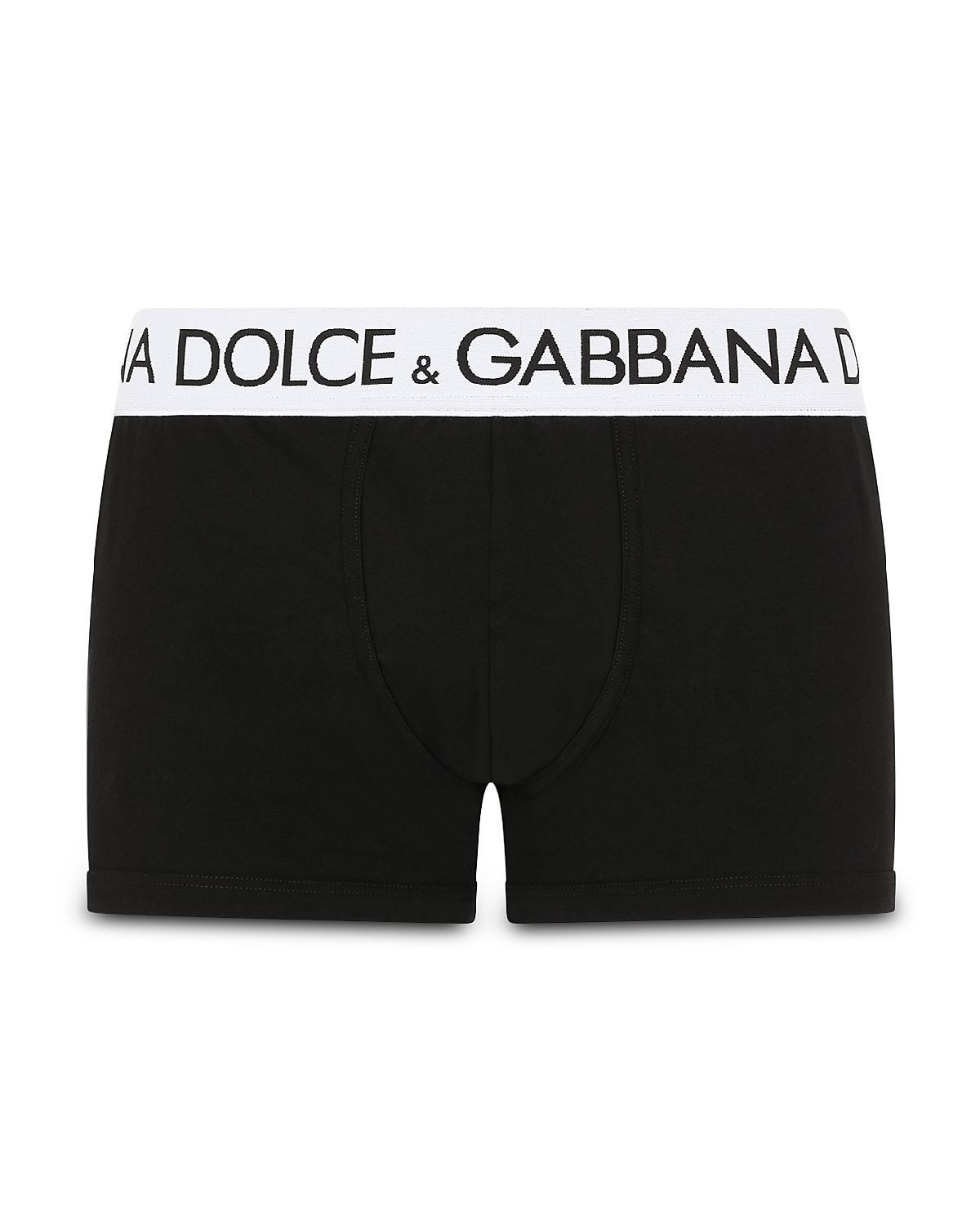 Dolce & Gabbana Cotton Blend Logo Waistband Boxer Briefs