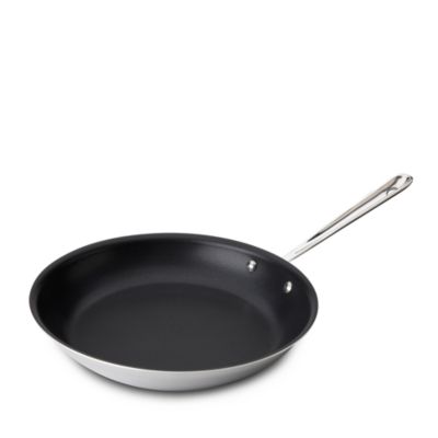 All-Clad - D3 Stainless Steel Pro Nonstick 12" Fry Pan