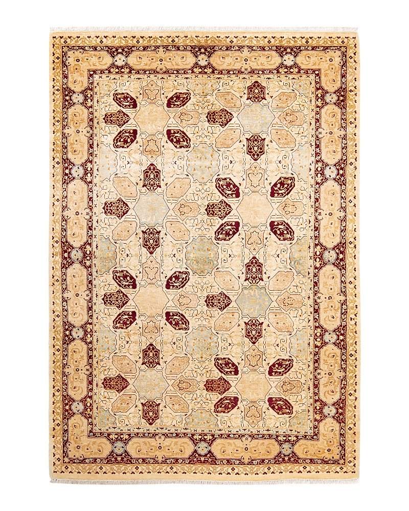 Bloomingdale's Mogul M1183 Area Rug, 6'1 X 9' In Ivory