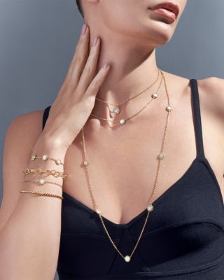 Caviar Gold Collection 18K Gold Beaded Bracelet, 3mm