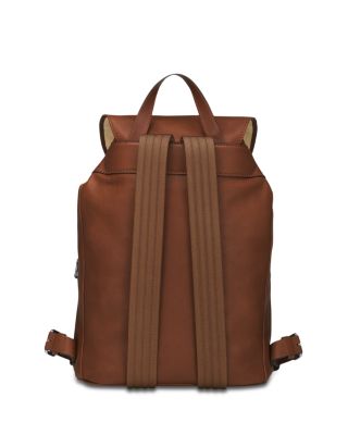 NWT Longchamp Leather 3D Backpack in Cognac Drawstring Closure Longchamp 3D Leather Backpack | Nordstromrack main image 4