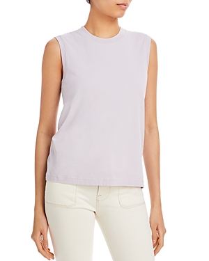 Atm Anthony Thomas Melillo Classic Muscle Tee In Faded Lila