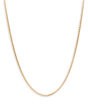 John Hardy Men's 18K Yellow Gold Classic Chain Box Link Necklace, 20