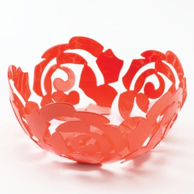 Alessi - Alessi "La Rosa" Fruit Bowl in Red