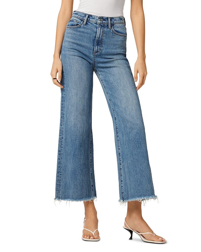 Joe's Jeans The Mia High Rise Wide Leg Ankle Jeans in Grandstand
