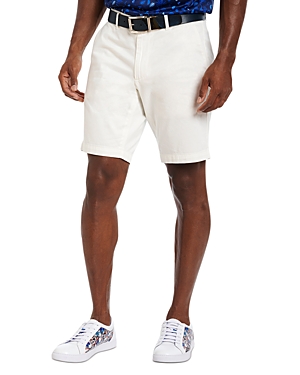 Robert Graham Men's Belgrade Fashion Cotton-stretch Shorts In White