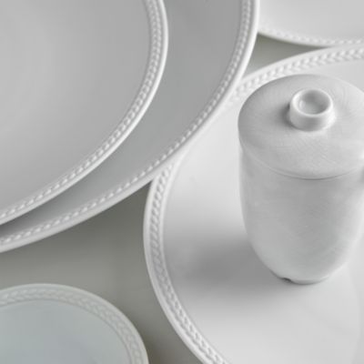 Soie Tress&eacute;e White Dinnerware