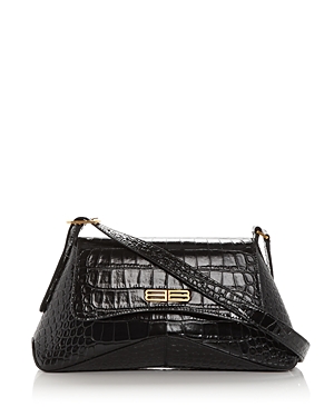 Balenciaga Xx Flap Shoulder Bag In Noir