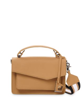 beige handbolsa leather