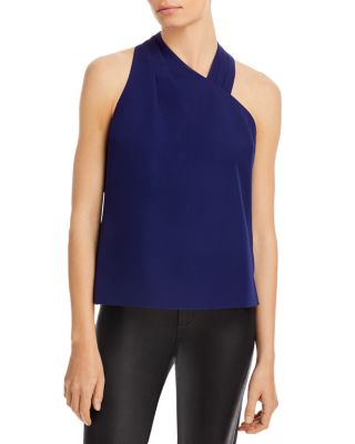 MILLY - Preston Cady Asymmetric Halter Top
