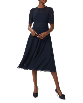HOBBS LONDON Cressida Midi Dress | Bloomingdale's