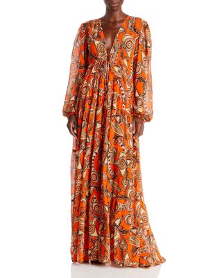 Long Sleeve Maxi Dress - Bloomingdale's