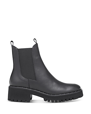 Freda Salvador Women's Brooke Waterproof Chelsea Boots In Black Smooth Leather