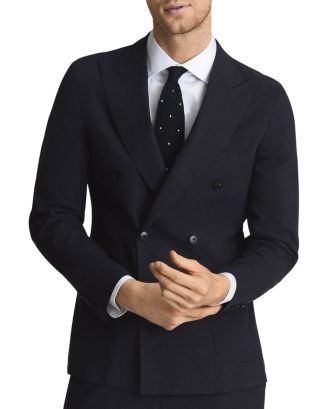 Reiss Shade Slim Fit Double Breasted Suit Jacket 